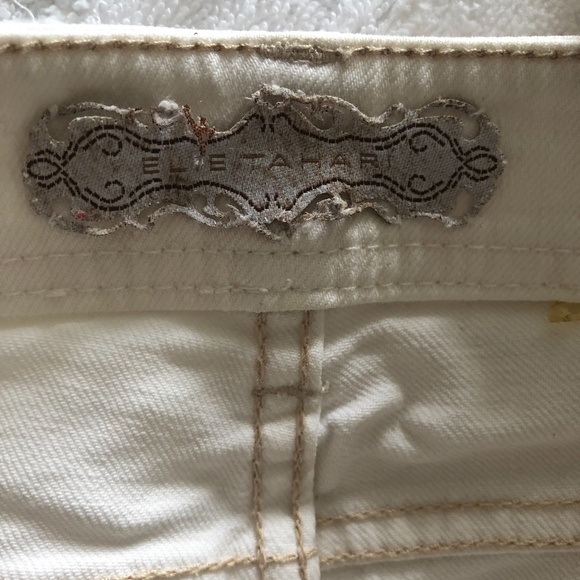 VSP- read details-ELIE TAHARI White Jeans - Picture 6 of 6